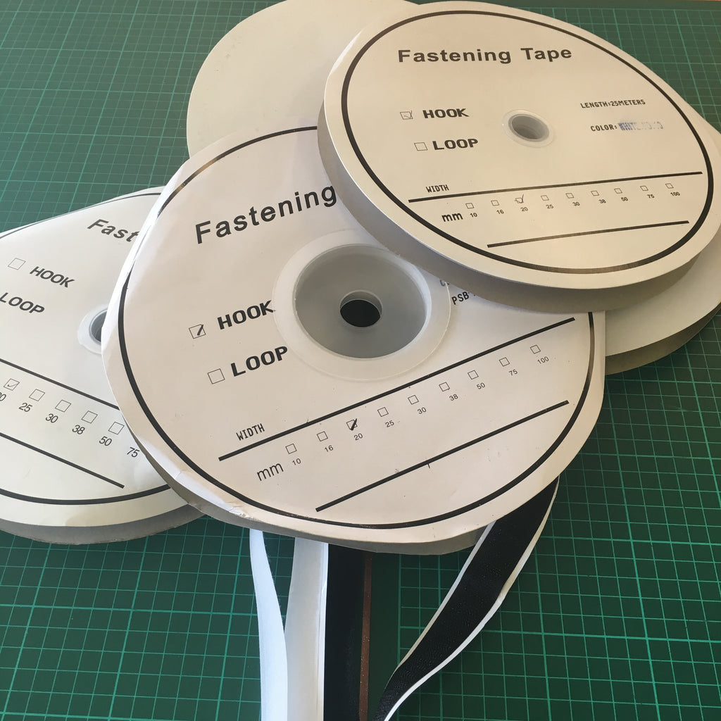 Velcro® Hook & Loop Fastening Tape Self Adhesive Sew On 20mm or 50mm
