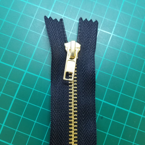 Closed Ended Metal Zip