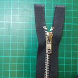 Black Silver Metal