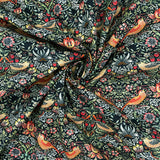 William Morris - Strawberry Thief Black