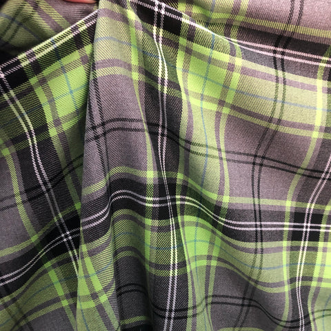 Green & Grey Tartan