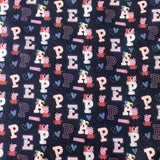 Peppa Pig Navy Letters