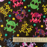 Skulls Brown&Navy