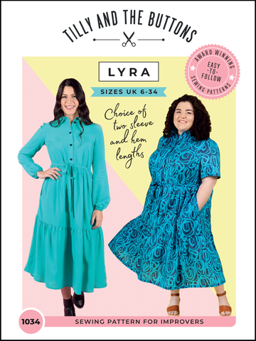 Lyra Shirt Dress - Tilly and the Buttons