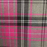 Pink & Grey Tartan