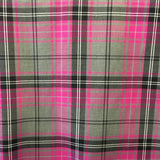 Pink & Grey Tartan