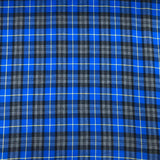 Blue check with Yellow stripe