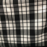 Black and White Tartan