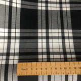Black and White Tartan