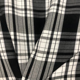 Black and White Tartan