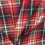 Multi Colour Red Grey and Yellow Tartan