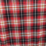 Multi Colour Red Grey and Yellow Tartan